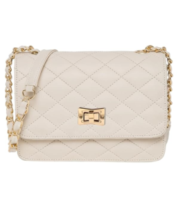 Women’s Faux Leather Twist Lock Sling Bag – Premium Casual Crossbody Bag | Zivara Fashion