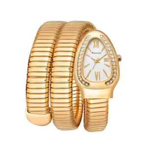 Elegant Snake Chain Bracelet Watch for Women | Zivara Fashion